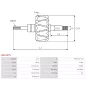 copia di copia di copia di copia di copia di Rotor d’alternateurs pour BOSCH