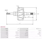 Kopie von Kopie von Kopie von Kopie von Kopie von Kopie von Rotor d’alternateurs pour BOSCH