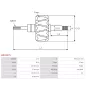 Kopie von Kopie von Kopie von Kopie von Rotor d’alternateurs pour BOSCH