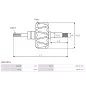 Kopie van Kopie van Kopie van Rotor d’alternateurs pour BOSCH