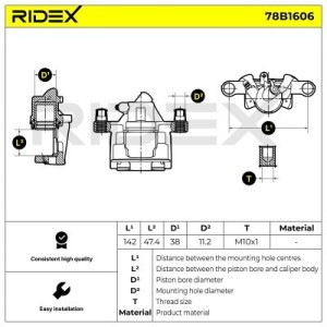 Étrier de frein MERCEDES-BENZ 2044230281, A2044230281