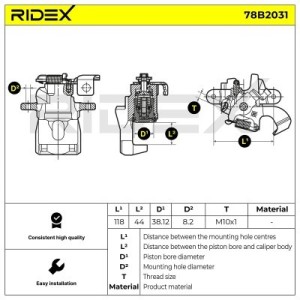 Étrier de frein TOYOTA 4783012151