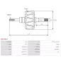 Kopie von Kopie von Kopie von Kopie von Kopie von Kopie von Rotor d’alternateurs pour BOSCH