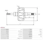 Kopie van Kopie van Kopie van Kopie van Kopie van Kopie van Rotor d’alternateurs pour BOSCH