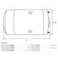 Moteur à courant continu Remplace PRESTOLITE 46-2262, ARROWHEAD LPL0015