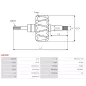 Kopie von Kopie von Kopie von Kopie von Kopie von Kopie von Kopie von Kopie von Kopie von Rotor d’alternateurs pour BOSCH