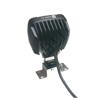 Luz de trabalho quadrada 9 LEDs tipo CREE - 10/30 Volts - LARANJA