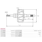 Rotor d’alternateurs pour DENSO 1012109001