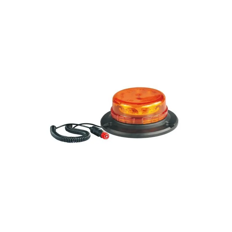 Baliza Giratoria Extra Plana 12 LEDS 12/24 VOLTIOS Baliza Giratoria Extra Plana 12 LEDS 12/24 VOLTIOS