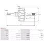 Rotor d’alternateurs pour HYUNDAI / KIA 373004X000