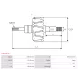 Rotor d’alternateurs pour NIKKO 0350000013 , 0350003000 , 0350003010 , 0350003011 , 0350003012 , 0350003013