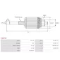 Induit démarreur pour BOSCH 0001367301 , 0001368001 , 0001368002 , 0001368003 , 0001368004 , 0001368005