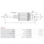 Induit démarreur pour BOSCH 0001367301 , 0001368001 , 0001368002 , 0001368003 , 0001368004 , 0001368005