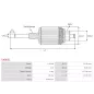 Induit démarreur pour BOSCH 0001108115 , 0001108145 , 0001108153 , 0001108157 , 0001108167