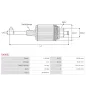 Induit démarreur pour BOSCH 0001223007, 0001223008, 0001223009, 0001223010, 0001223011