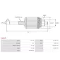 Induit démarreur pour BOSCH 0001262002, 0001262006, 0001262008, 0001262019, 0001262021