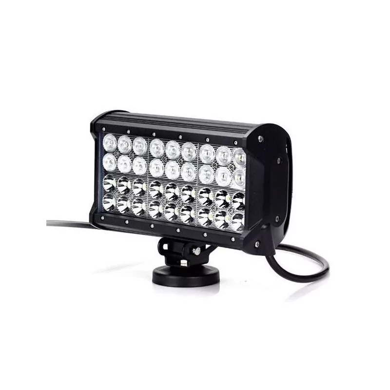 Luz de trabajo combinada de cuatro LED de largo alcance 7560 lúmenes Luz de trabajo combinada de cuatro LED de largo alcance 7560 lúmenes