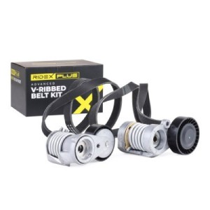 Jeu de courroies trapézoïdales à nervures FORD 98455448, 11281703943, 11281726690