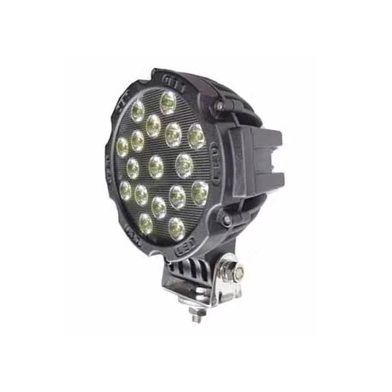 Faro da lavoro tondo 17 LED PRO 3825 LUMENS 12/24 VOLT Faro da lavoro tondo 17 LED PRO 3825 LUMENS 12/24 VOLT