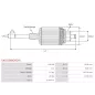 Induit démarreur pour BOSCH 0001120400, 0001120401, 0001120402, 0001120403