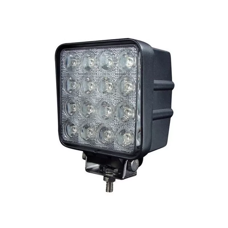 Phare De Travail 16 LEDS 48W 4000 Lumens Aluminium