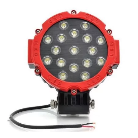 Phare de travail 17 LED Rouge Haute performance 3825 LUMENS