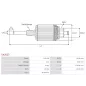 Induit démarreur pour S114902, S114927