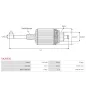 Induit démarreur pour HITACHI S25158A