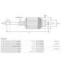 Induit démarreur pour VALEO 432582, 432613, 432630, 432637