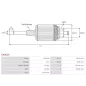 Induit démarreur pour MITSUBISHI M0T45271