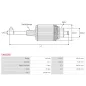 Induit démarreur pour DENSO 4280000152, 4280001840, 4280001841, 4280005871