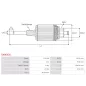 Induit démarreur pour ISKRA / LETRIKA AZJ3246, AZJ3286, AZJ3314, AZJ3317