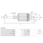 Induit démarreur pour SSANGYONG 1731513001