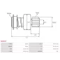 Pignon / lanceur démarreur pour BOSCH 0001367063, 0001367069, 0001368026, 0001368027