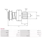 Pignon / lanceur démarreur pour BOSCH 0001110134, 0001112003, 0001112004