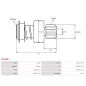 Pignon / lanceur démarreur pour BOSCH 0001108069, 0001108070, 0001108103, 0001108104