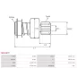 Pignon / lanceur démarreur pour BOSCH 0001107499, 0001107500, 0001107501, 0001107502