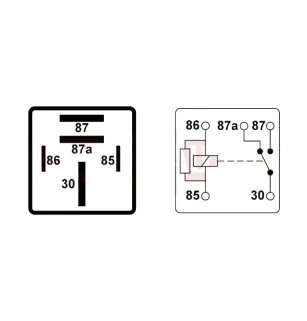 Relay Replaces Bosch 24V 0332002270