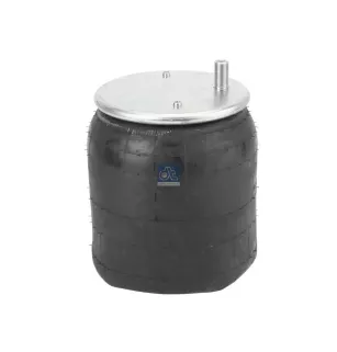 Coussin d'air, avec piston plastique, D: 229 mm, Dmax: 300 mm, M8 x 1,25, M12 x 1,5, M22 x 1,5, L: 400 mm Pour Schmitz Cargobull