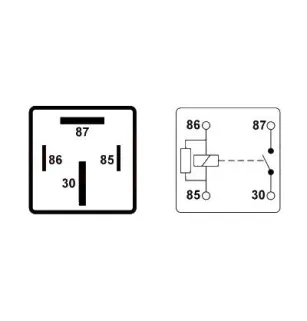 Mini-Relais 12 V 150 A ersetzt Bosch 0986332050