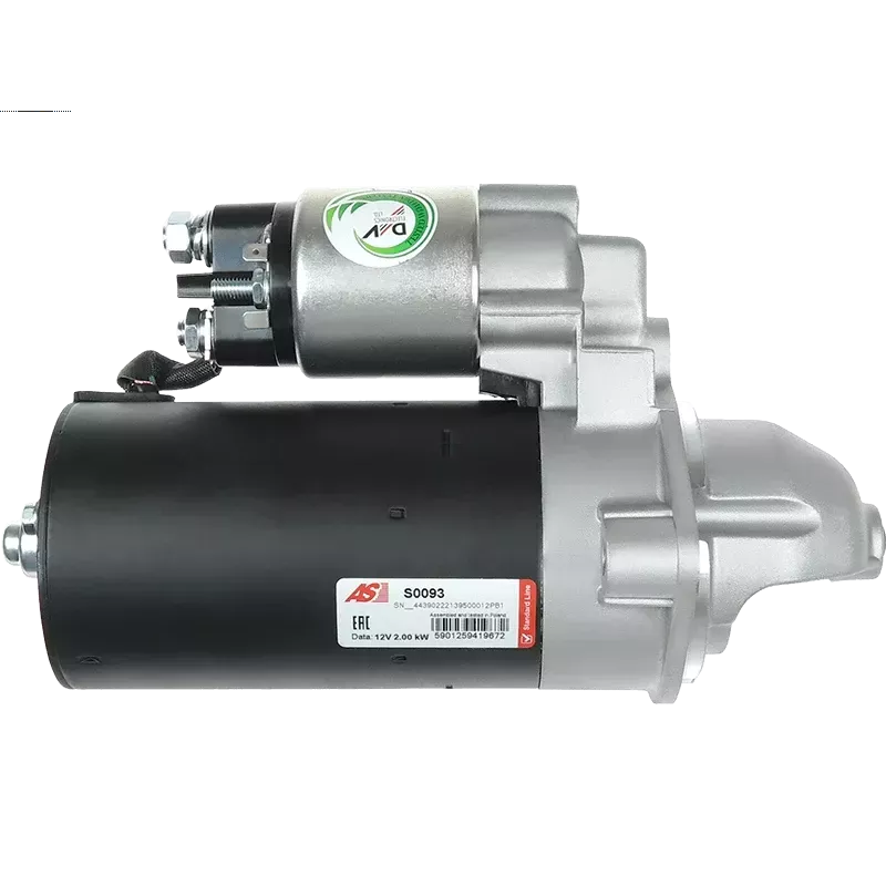 12V 2.0kW 9 Dent Starter substitui BMW 12411285081, 12411287888