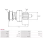 Pignon / lanceur démarreur pour BOSCH 0001230002, 0001263048