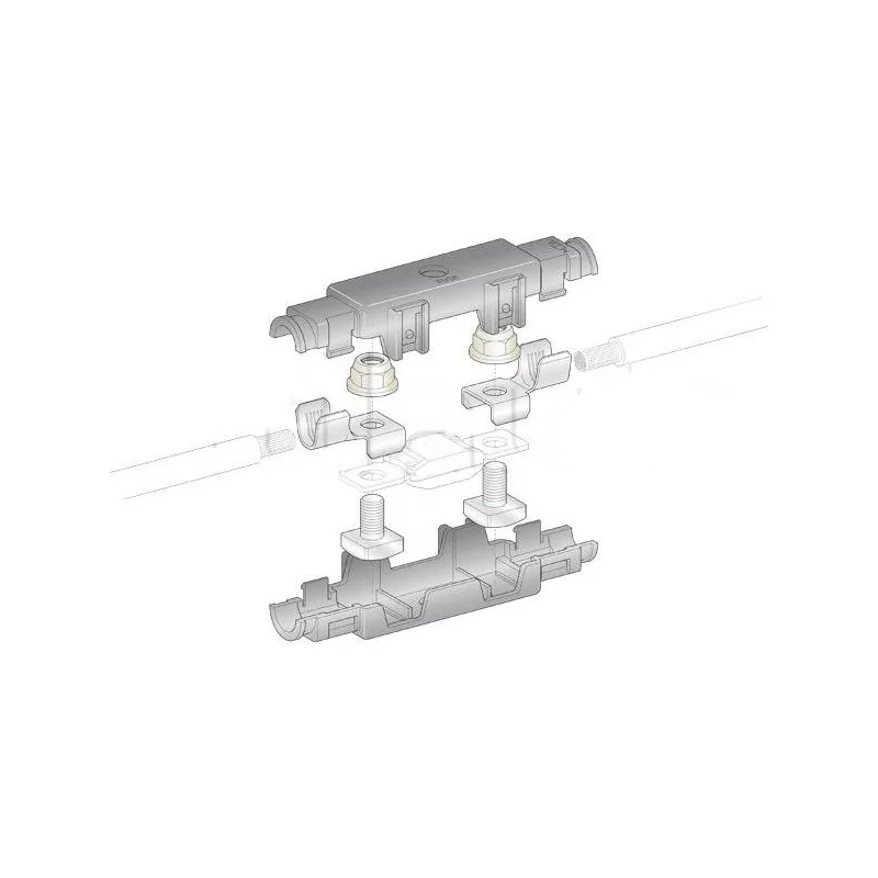 Porte-fusibles pour fusibles MEGA pour câble 10 à 35 mm2