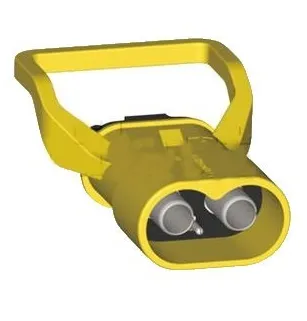 Mobiler Y-Stecker aus Polyamid 6 mit Hilfskontakt