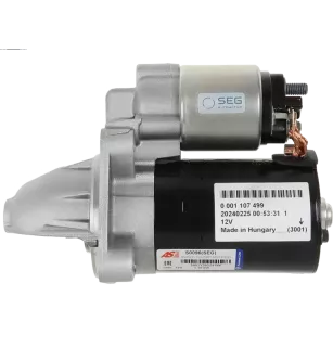 Démarreur 12V 1.10kW 10 dents AS-PL UD03920(SEG)S, BOSCH 0001107043