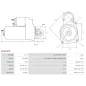 Démarreur 12V 2.20kW 10 dents Remplace BOSCH 0001109250, 0001109290, 0001218150, 0001218156, 0001218162