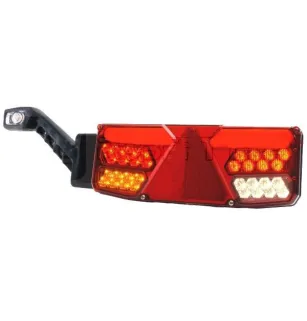 Fanale posteriore a LED con clacson - 12/24 Volt