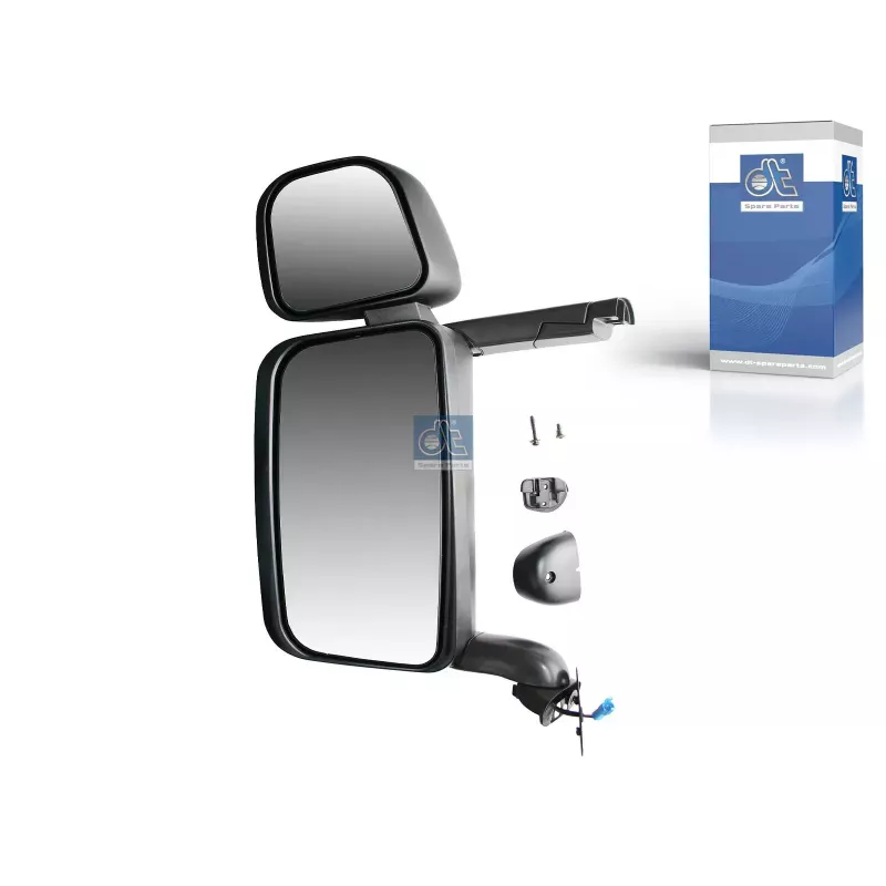 Main rear view mirror, complete, left, heating, electric for Main rear view mirror, complete, left, heating, electric for