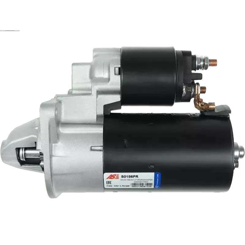 Démarreur 12V 1.70kW 9 dents Remplace BOSCH 0001108202, 0001108224 Démarreur 12V 1.70kW 9 dents Remplace BOSCH 0001108202, 0001108224
