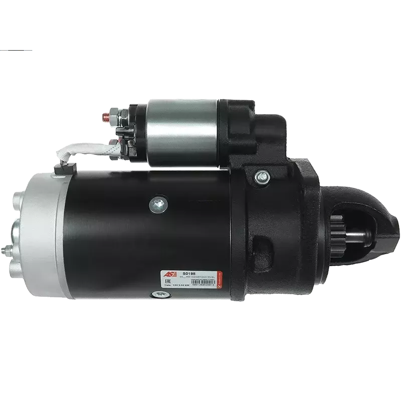 Démarreur 12V 3.00kW 10 dents AS-PL S0198, BOSCH 0001359020, 0001359088, 0001359117, 0001367017